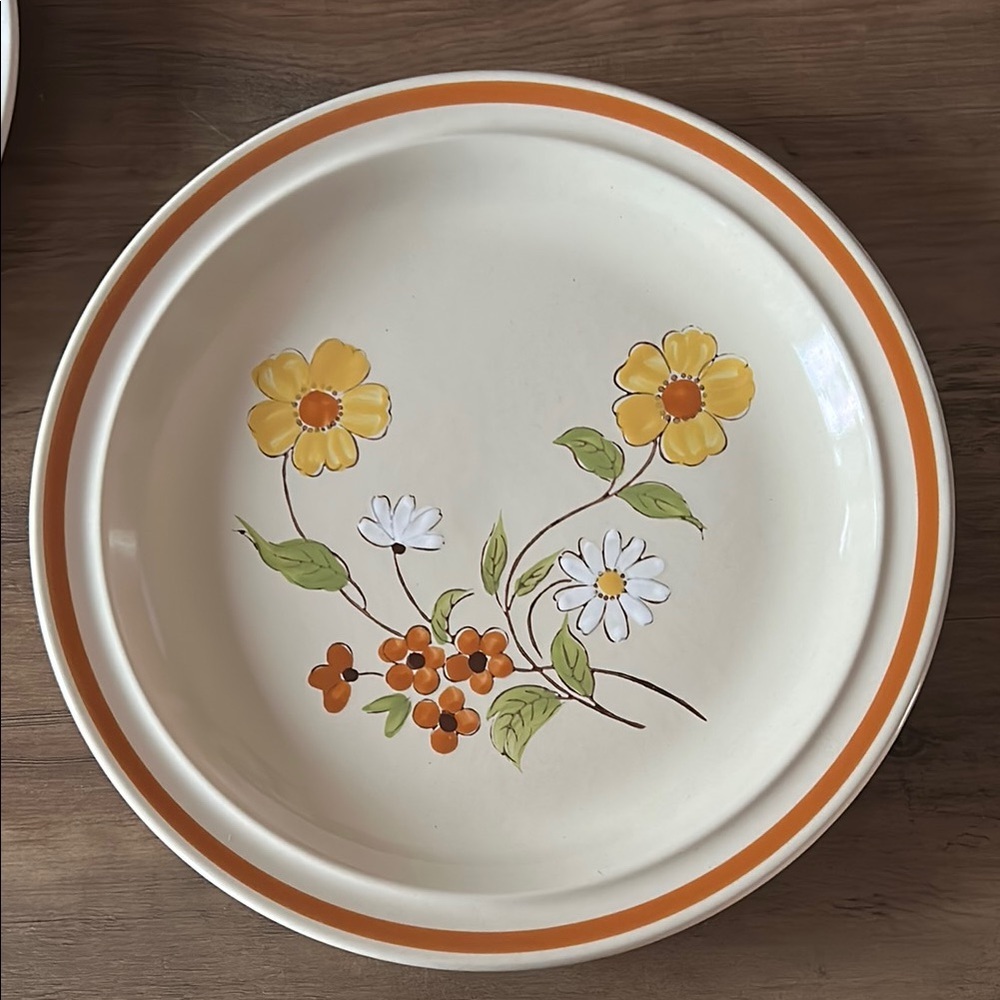 Stonecrest 1970's Vintage Serving Platter Andre Ponche Collection 206 Pamela MCM
